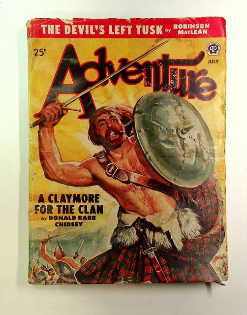 ADVENTURE PULP/MAGAZINE JUL 1948 GD Low Grade £3.27 - PicClick UK