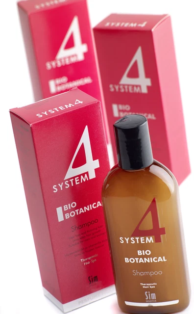 SIM SYSTEM 4 Therapy Hair Loss Shampoo, Vital Cure Conditioner and ...