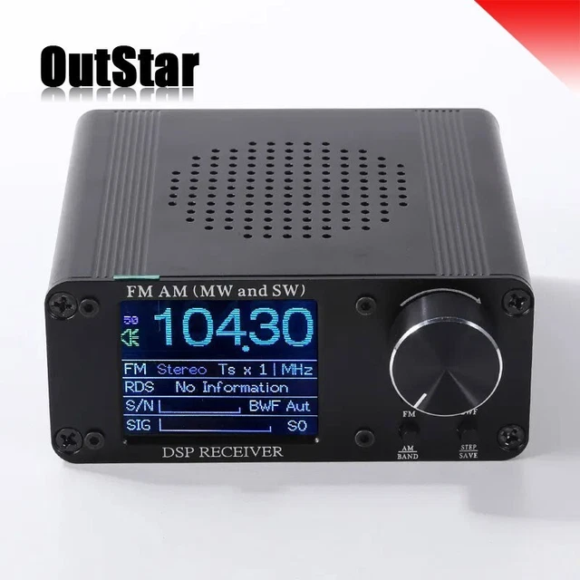 ATS-80 FM AM Radio Frequency Modulation and Amplitude Modulation Radio ...