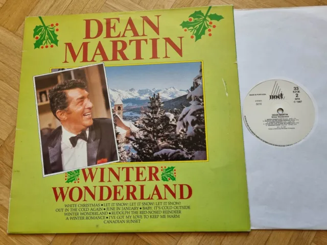 Dean Martin - Winter Wonderland Vinyl LP/ Rudolph the Red-Nosed Reindeer