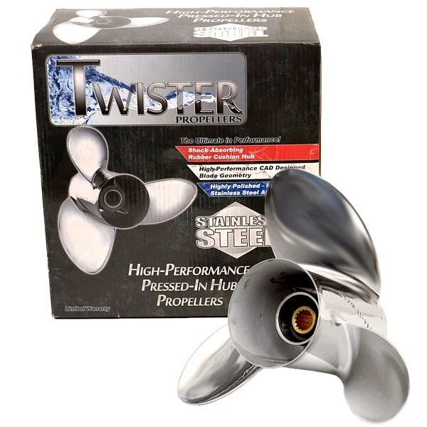 Michigan Wheel Twister Boat Propeller 103144 | Yamaha RH 14 1/8 x 19P Michigan Wheel Twister Boat Propeller 103144 | Yamaha RH 14 1/8 x 19P