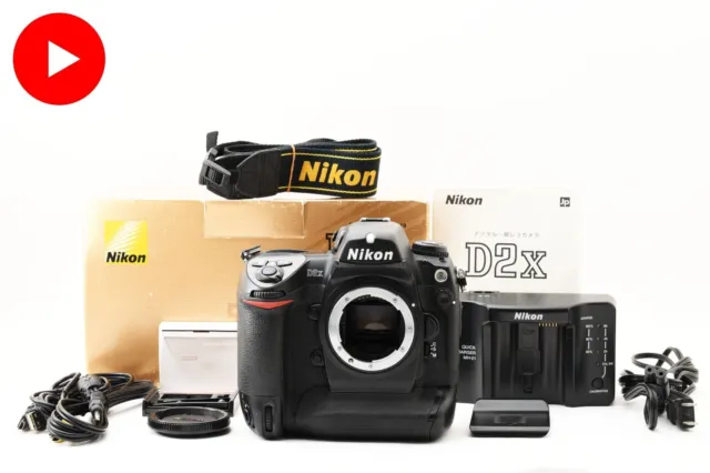 *MINT in Box* Nikon D2x 12.4MP Digital SLR DSLR Camera 4223 shots From JAPAN