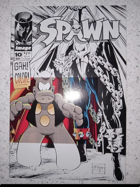 SPAWN 10 TODD MCFARLANE CEREBUS(New)LOW PRINT RUN VOL 1 IMAGE 19931st Ed.