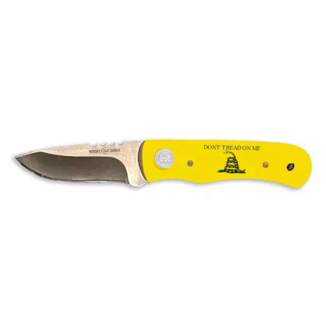 Whiskey Bent® Don't Tread Skinner Pocket Knife WB43-24