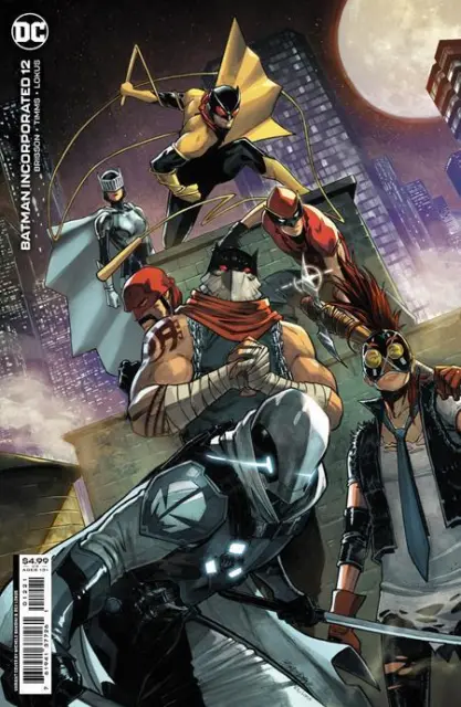 Batman Incorporated #12 Cvr B Michele Bandini Var DC Comic Book