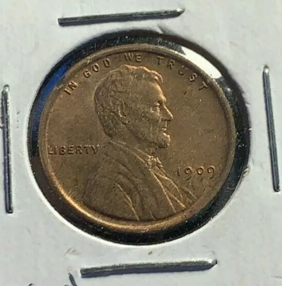 1909-P VDB Lincoln Wheat Cent Penny (CH UNC) Red - Old U.S. Coins