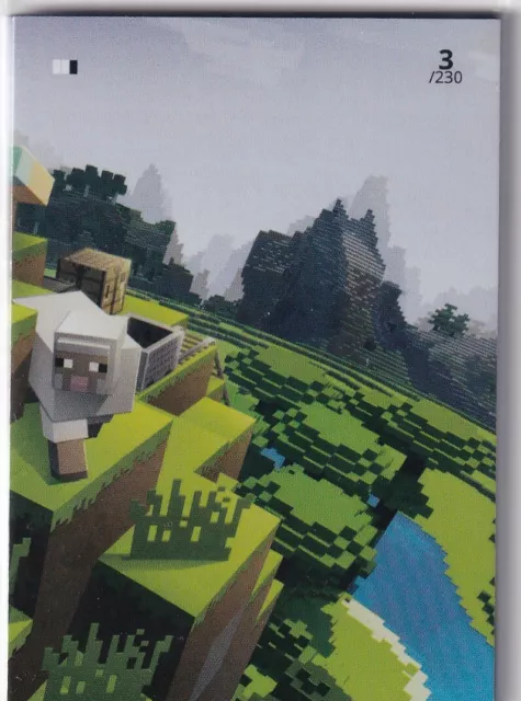 Panini Minecraft Adventure Trading Cards Card No. 19 Ender Dragon  Enderdrache