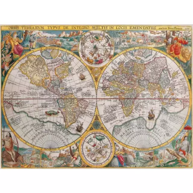 Puzzle: Mappamondo storico - 1500 pz - Ravensburger 16381 2