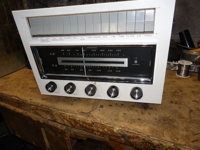 VINTAGE ELECTROHOME Tube Stereo Radio Receiver The Florentine 1960'S ...