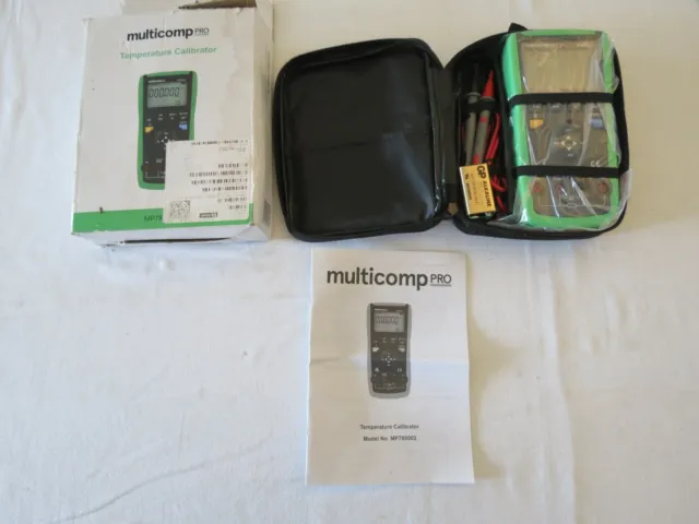 Calibratore di temperatura portatile professionale Multicomp prestazioni stabili e alta precisione