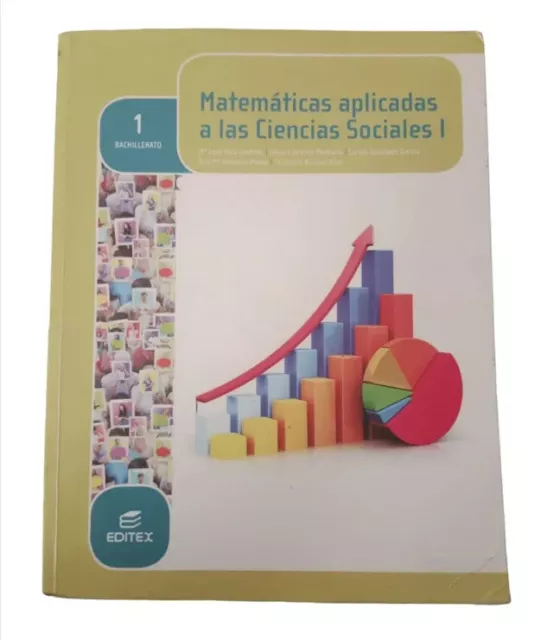 Matematicas 1ºbachiller Editex Pequeños Arañazos Tapa Blanda España Buen Estado