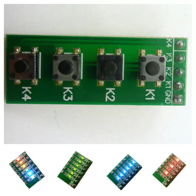 6 bit Mini LED Board for Arduino R3 MEGA2560 Nano Breadboard starter kit