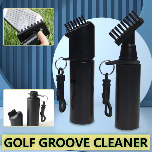 Golf Club Cleaning Brush Groove Cleaner Tool With Extrusion Water Bottle 1PC