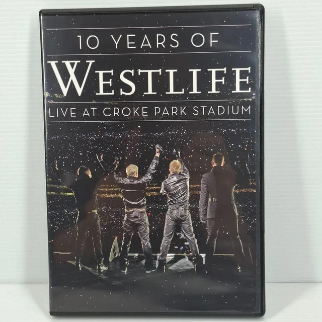 WESTLIFE - 10 Years Of - Live At Croke Park Stadium ---- ( Dvd