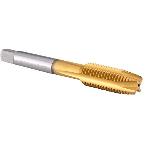 M12 X 1.5 Spiral Point Tap Hss Titanium Coating Spiral Point Plug Threading Tap