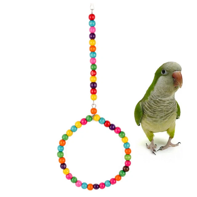 1pc Vogel Spielzeug Vogel Biss Spielzeug Sittich Spielzeug 11