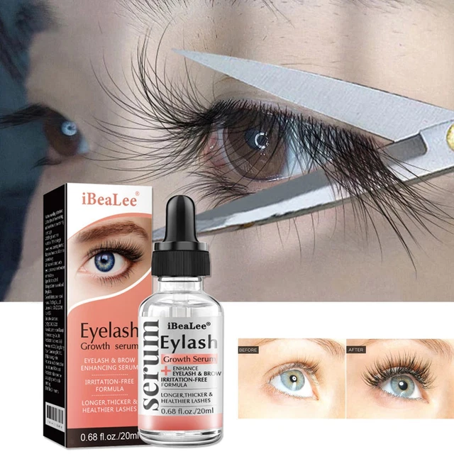 Sérum Croissance Sourcils et Cils 20 ml Liquide Hydratant Cils et Sourcils