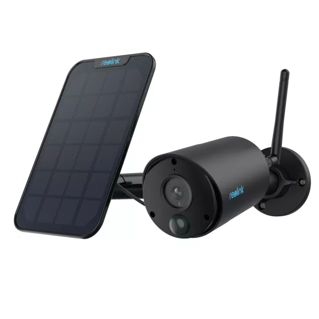 Reolink 2K Camara Vigilancia WiFi sin Cables Visión Nocturna ArgusEco+PanelSolar