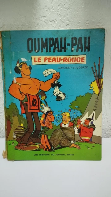 BD Oumpah-Pah Le Peau-Rouge - Édition Originale 1961 - Lombard - Très Bon état