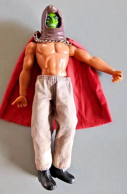 Figurine Big Jim Série Commando - Baron Fangg (réf.9302) - Mattel, Occasion