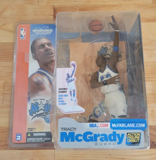 Buy the SEALED NBA McFarlanes Sport Picks #1 Orlando Magic Tracy McGrady Action  Figure