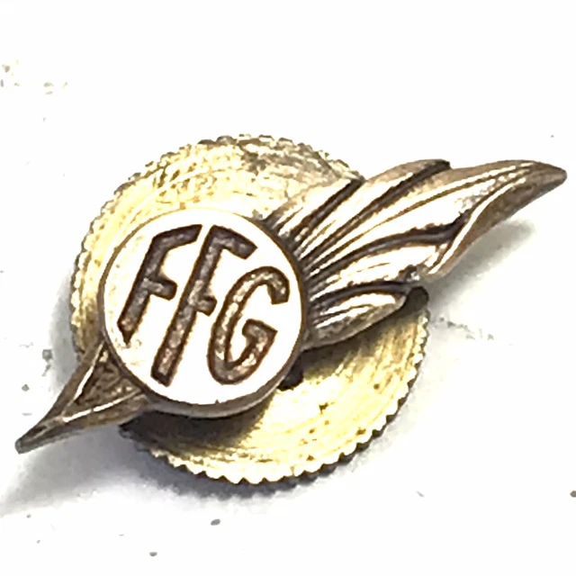 Insigne Sportif FGSPF 1934 – Gymnastique, Lyon Gerland, Vintage France