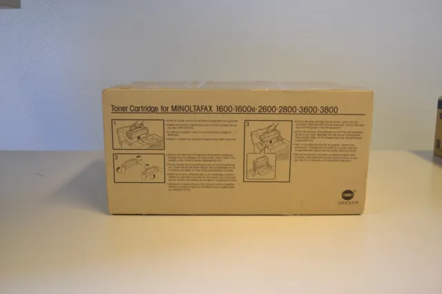 Toner Cartridge for Minoltafax 1600 - 1600e - 2600 - 2800 - 3600 - 3800