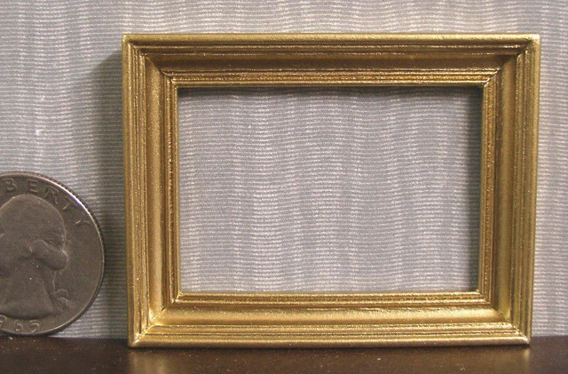 Small  Picture  Frame ~  Dollhouse Miniature ~ 1:12 scale ~ Room Box ~ Artist