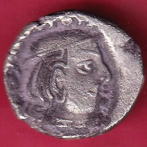 Ancient India Kshatrap Dynasty Kings Portrait Rare Silver Coin #Z18