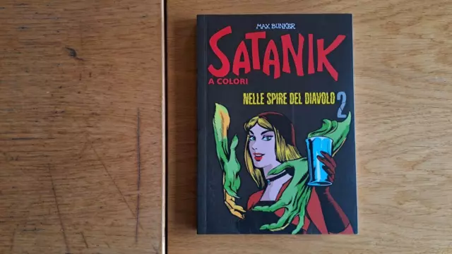 Satanik a colori n. 2: "Nelle spire del diavolo",Ed. Gazzetta Sport + figurine