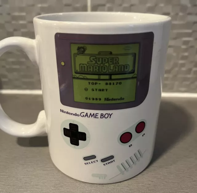 Nintendo Game Boy Novelty 2016 Paladone Color Changing Mug Gamer Gift