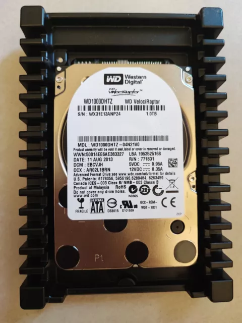 Western Digital Neuf Disque Dur interne 1000GB WD 1TB / 1TO Hdd