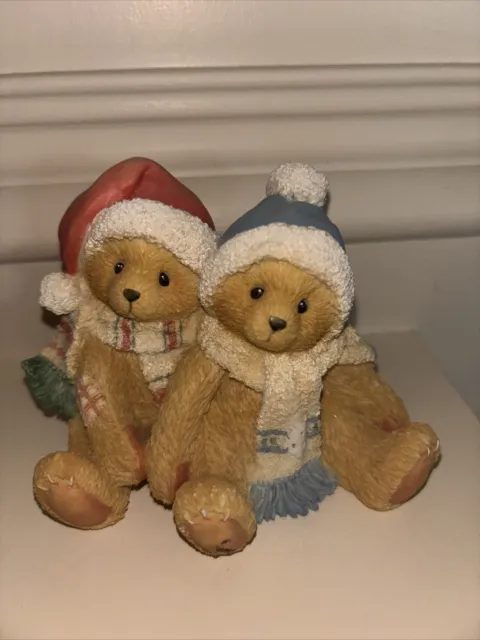 Cherished Teddies Jamie and Ashley I'm all wrapped Up in your love
