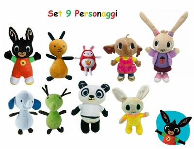 Bing Bing Peluche  Sula,Charlie,Flop o altro peluche disponibile 