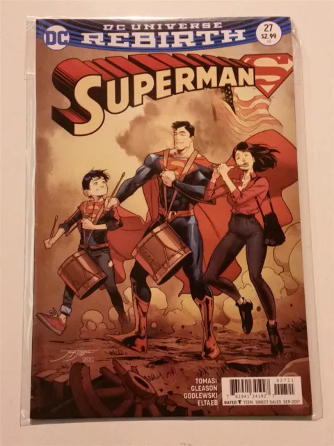 Superman #27 Variant Vf (8.0) September 2017 Dc Universe Rebirth Comics