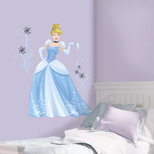 Disney Roommates Princess Cinderella Mini Mural Peel & Stick RMK3205GM