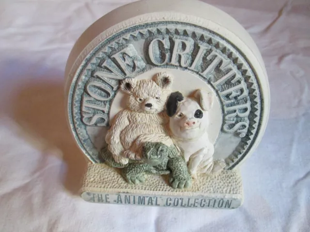 Werbeaufsteller Reklame Aufsteller Werbung - STONE CRITTERS - The ANIMAL COLLECT