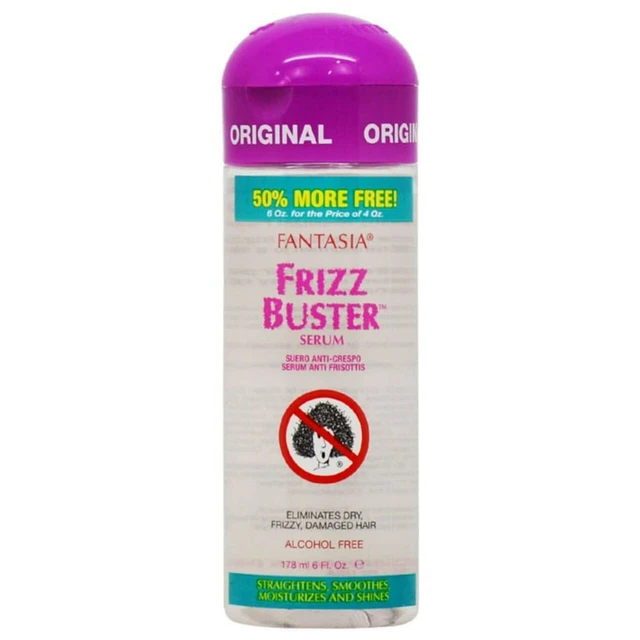 SALE! Fantasia Frizz Buster Humidity Resistant Moisturizing Hair Serum, 6 fl oz