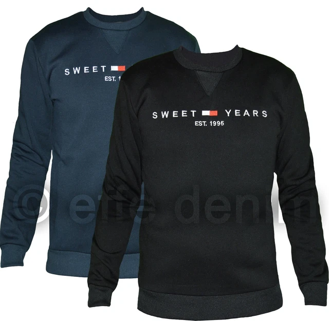 FELPA UOMO SWEET Years girocollo maglione casual maglia pullover