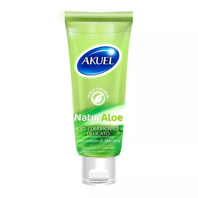 Naturaloe 80ml Gel Lubrificante Intimo per rapporti vaginali e anali non unge