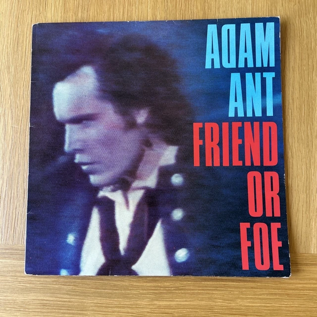 Adam Ant-Friend Or Foe 12" Vinyl LP & Lyric Inner Sleeve- 1982 CBS Records 25040