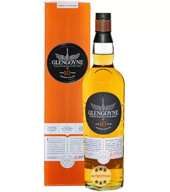 Glengoyne 10 Jahre Highland Single Malt Scotch Whisky / 40 % Vol. / 0,7 Liter