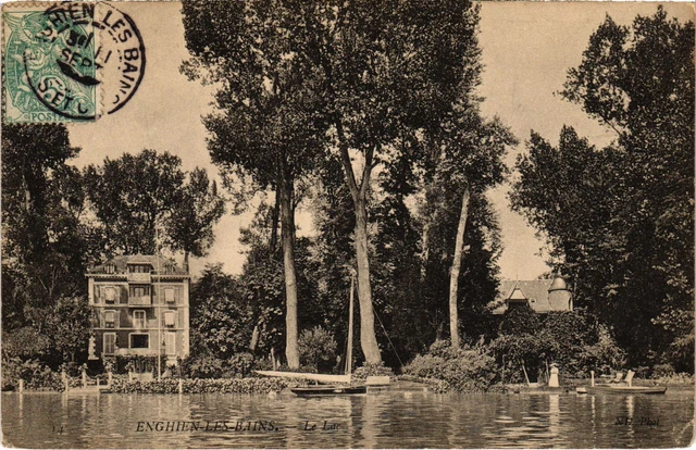 CPA Enghien les Bains Le Lac FRANCE (1309746)