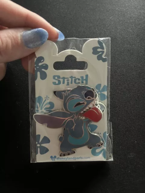Disney Stitch Pin Stitch With Tongue Out Disneyland Lilo Stitch 2021 DLP  DLRP