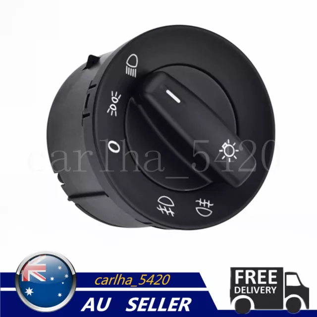 Headlight Light Switch Fits VW Golf Mk5 Jetta Passat Variant 2.0 TDI 1K0941431N