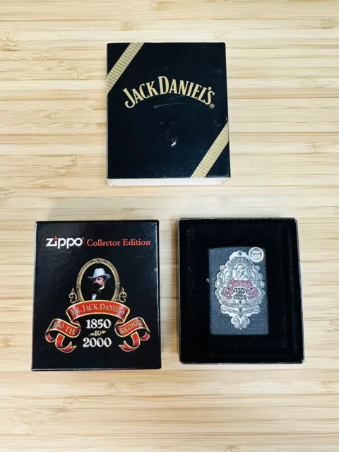 Zippo 1999 Jack Daniels 150Th Birthday Collectors Ed Lighter Unfired In Box K130