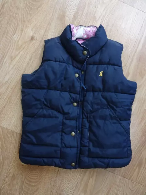 JOULES ragazza gilet imbottito marina giacca scaldacardi ETÀ 6 ANNI eccellente