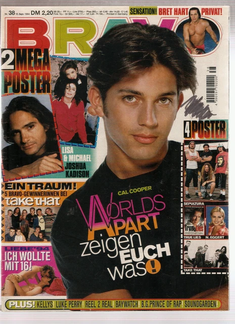 Bravo, Nr.38/1994, GUT,Ohne Poster,mit:Kelly Family,Bret Hart,,80 Seiten,GUT,