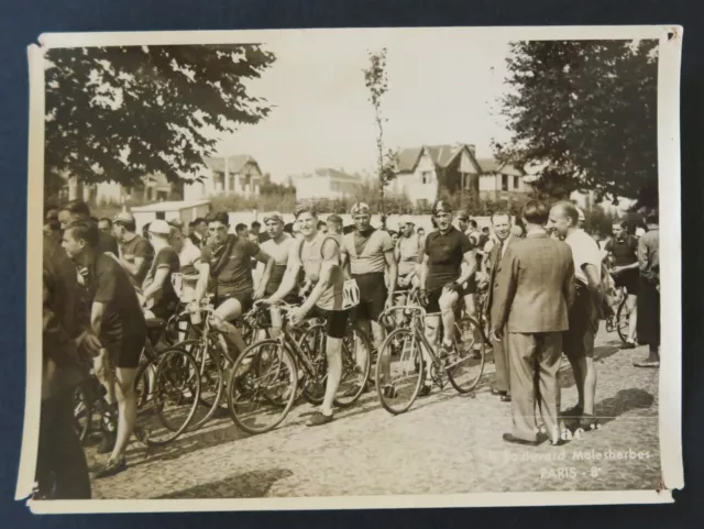 Photo presse JAC 14 SEPT 1942 Cyclisme Cycliste course vélo bike Fahrrad