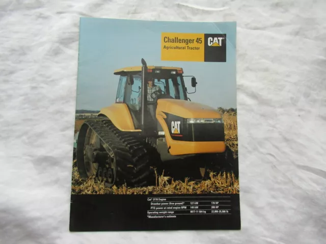 1994 CAT Caterpillar Challenger 45 tractor brochure